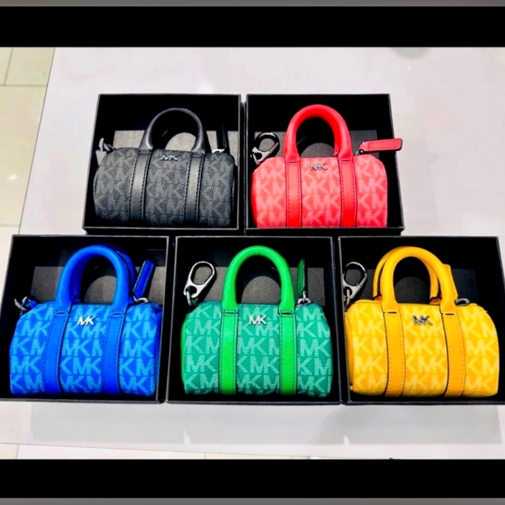 🔥Michal Kors Micro Mini Duffle NIB I have 2 Mini Duffles ONLY 2 LEFT SOLD OUT🔥